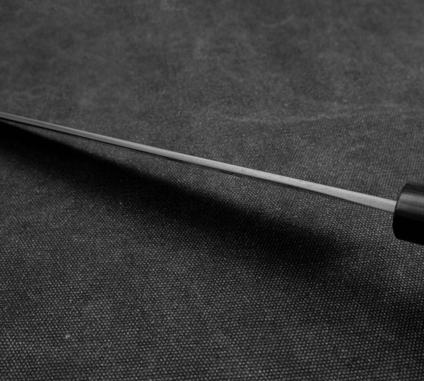 Kajiwara Damascus Aogami#2 Nóż Sujihiki 27 cm