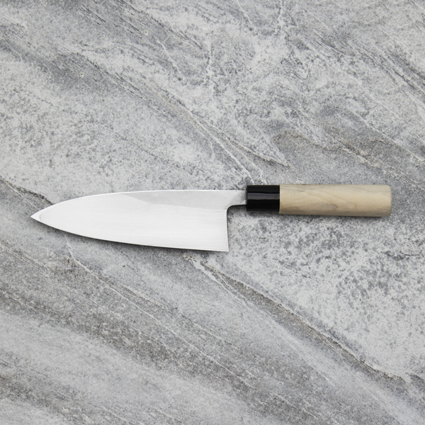 Ittetsu Forge Black Shirogami#2 Nóż Deba 16,5 cm