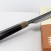 Mutsumi Hinoura Shirogami#2/SS Nóż Sujihiki 27 cm