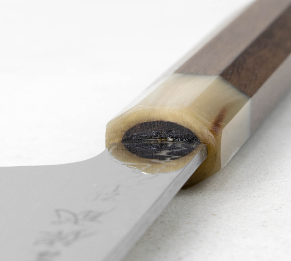 Sukenari ZDP-189 Damascus Nóż Kiritsuke Gyuto 21 cm