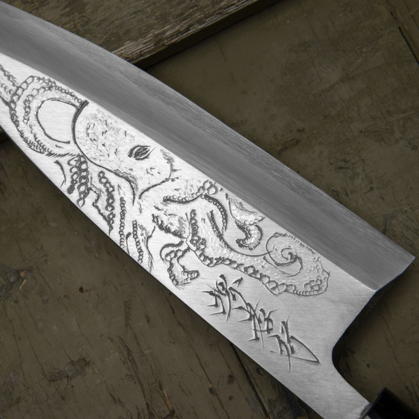 Sakai Takayuki Gallery Shirogami#2 Nóż Deba 16 cm