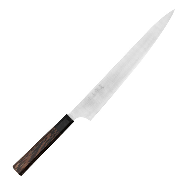 Hatsukokoro Hayabusa Aogami Super/SS Migaki Nóż Sujihiki 27 cm