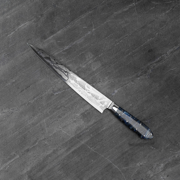 Sakai Takayuki VG-10 Nakamura Elite Master Nóż Kengata Sujihiki 24 cm