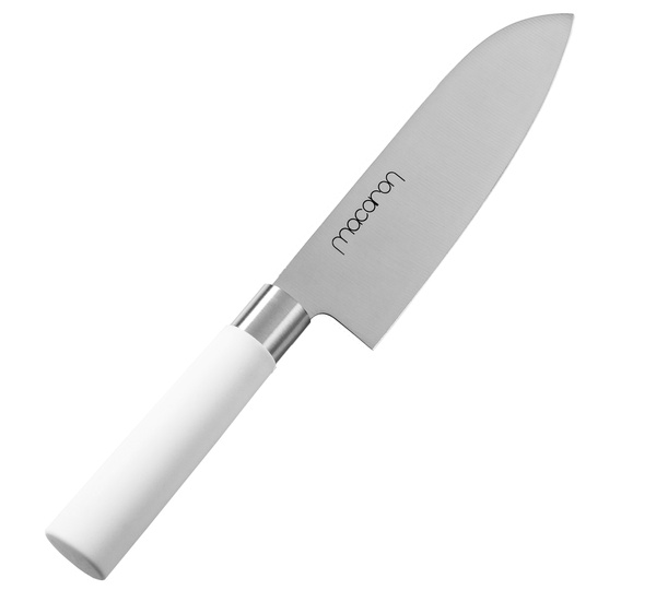 Satake Macaron White Nóż Santoku 17cm