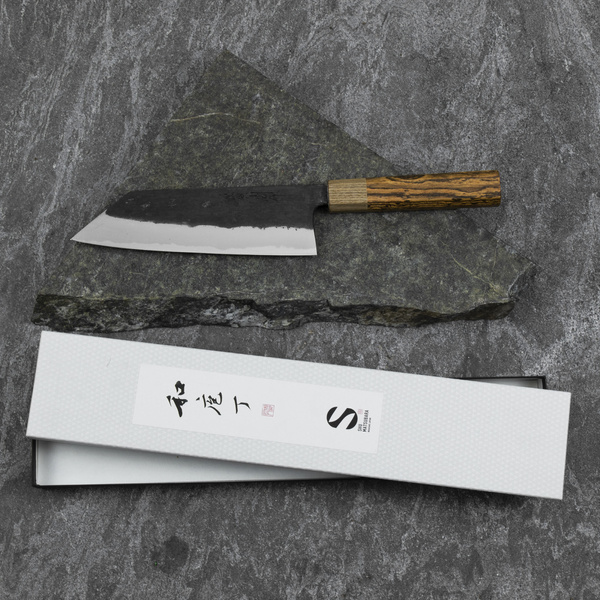 Katsuto Tanaka Shirogami#1 Nóż Bunka 18 cm
