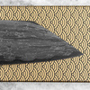 Naoki Mazaki Hon-Sanmai Aogami Super/Iron Wootz Damascus Nóż Kiritsuke Gyuto 21 cm
