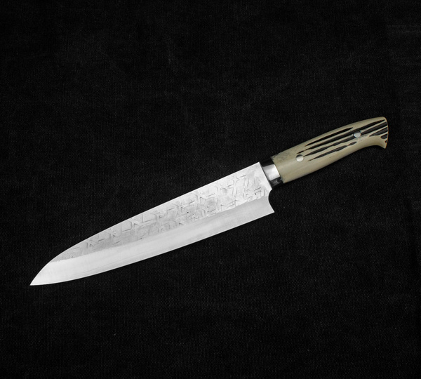 Takeshi Saji SRS-13 Róg jeleni Nóż Szefa kuchni 24 cm