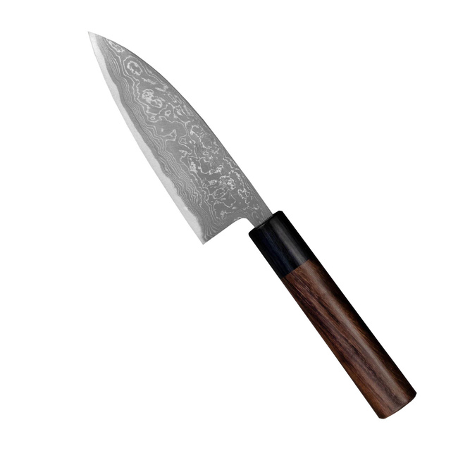 Kajiwara Damascus Aogami#2 Nóż Ko-Bocho 12 cm