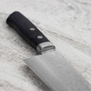 Kunio Masutani VG-10 Hammered Blue Damascus Nóż Santoku 17 cm
