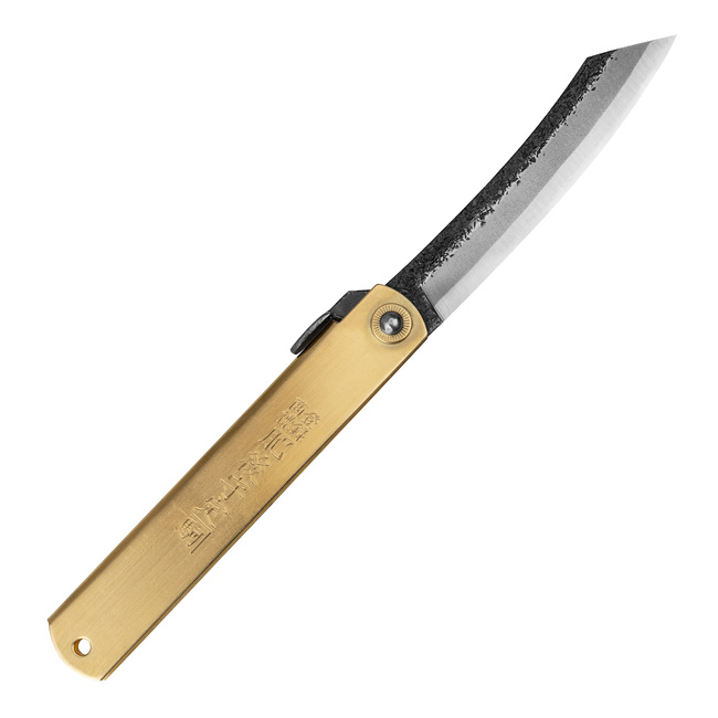 Nóż kieszonkowy Higonokami Kanekoma Aogami#2 Black 9 cm