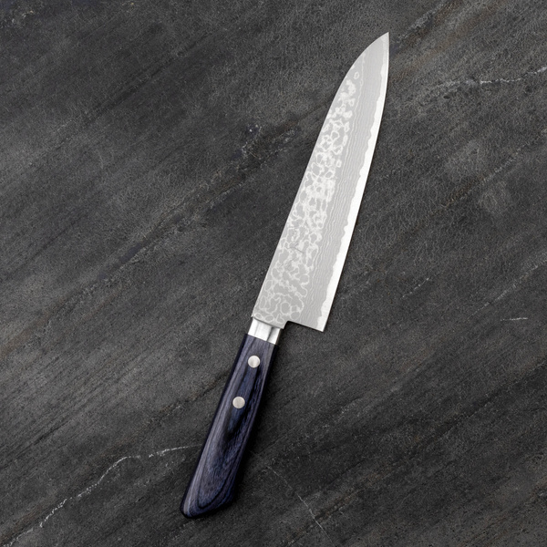 Kunio Masutani VG-10 Damascus Blue Nóż Szefa kuchni 18 cm