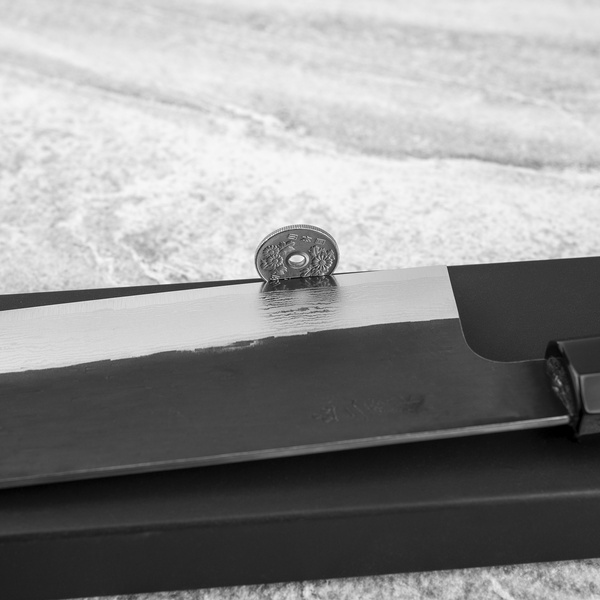 Nigara Hamono VG-XEOS Kurouchi Nóż Nakiri 16,5 cm