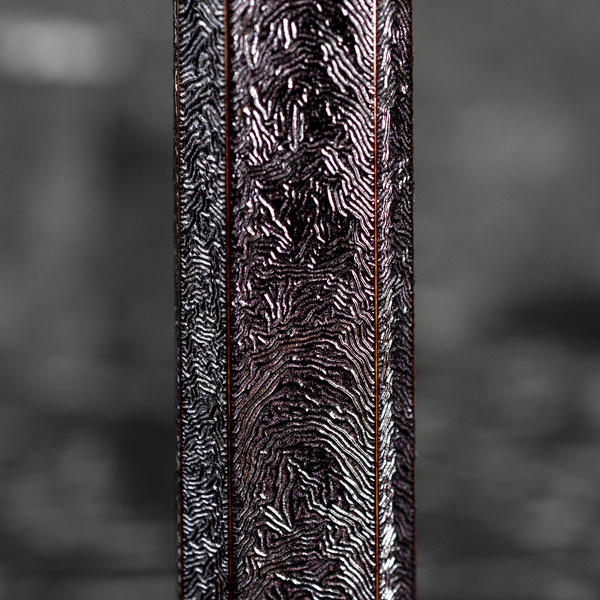 Japońska Rękojeść Oktagonalna Dąb Purple 14 cm