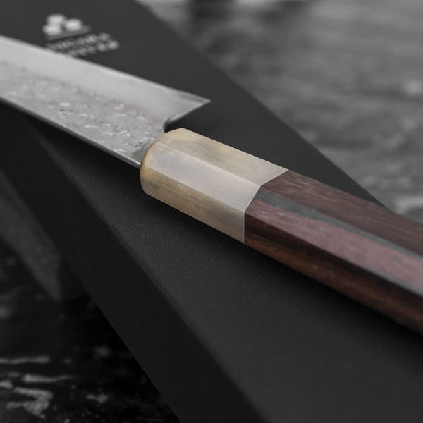 Nigara Hamono SG STRIX Damascus Nóż uniwersalny 11 cm
