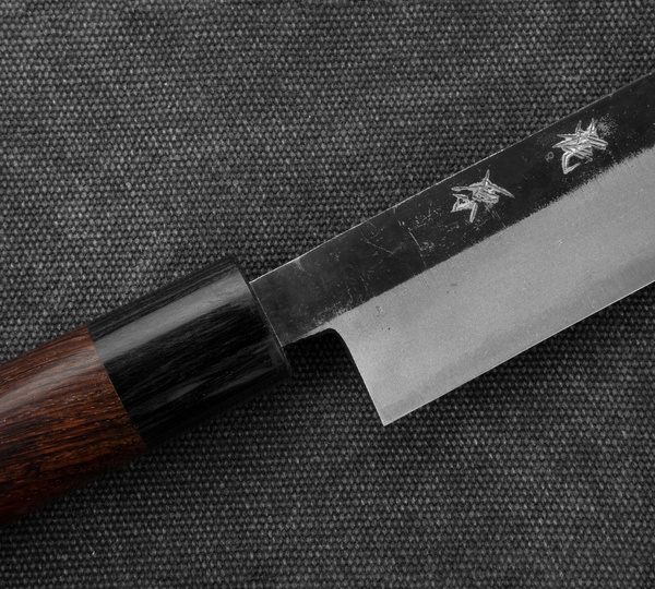 Kajiwara Kurouchi Aogami#2 Nóż Sujihiki 24 cm