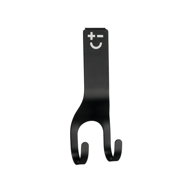 Bisbell haczyk podwójny czarny