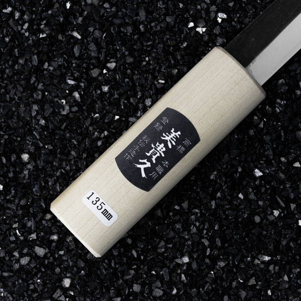 Mikihisa Shirogami #2 Nóż Makiri 13,5 cm
