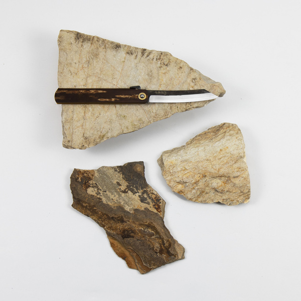 Nóż kieszonkowy Higonokami Kanekoma Kaba Kora Wiśni Aogami#2 9,5 cm