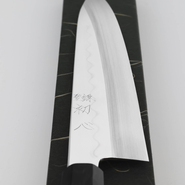 Satoshi Nakagawa Shirogami#3 Honyaki Mirror Nóż Szefa kuchni 24 cm