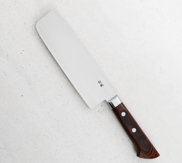 Satake Unique Shirogami#2 Nóż Nakiri 17 cm