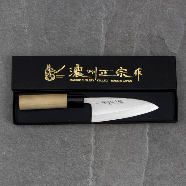Satake Cutlery Mfg Shirogami#2 Pro Nóż Deba 12 cm