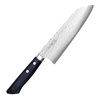 Kunio Masutani VG-10 Hammered Blue Damascus Nóż Santoku 17 cm
