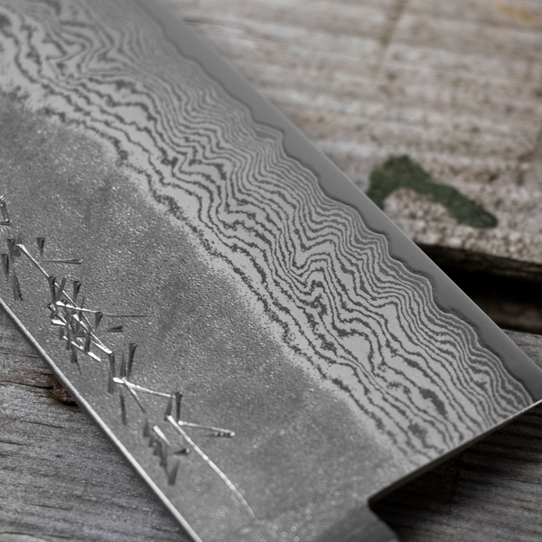 Tojiro Atelier Forged VG-10 Nóż Santoku 17 cm