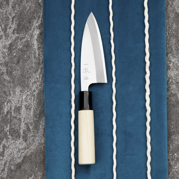 Ittetsu Forge Shirogami#2 Nóż Ajikiri 12 cm