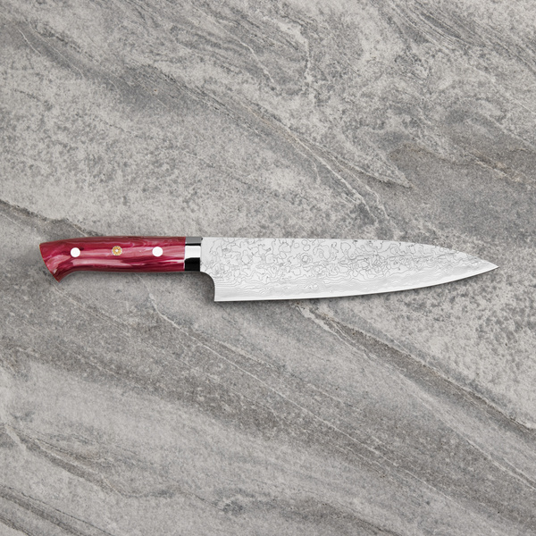 Takeshi Saji Red Turquoise  R2 Nóż Szefa kuchni 21 cm