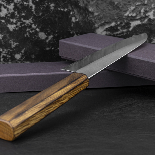 Yoshimi Kato Ginsan/SS Nashiji Nóż Szefa kuchni 18 cm