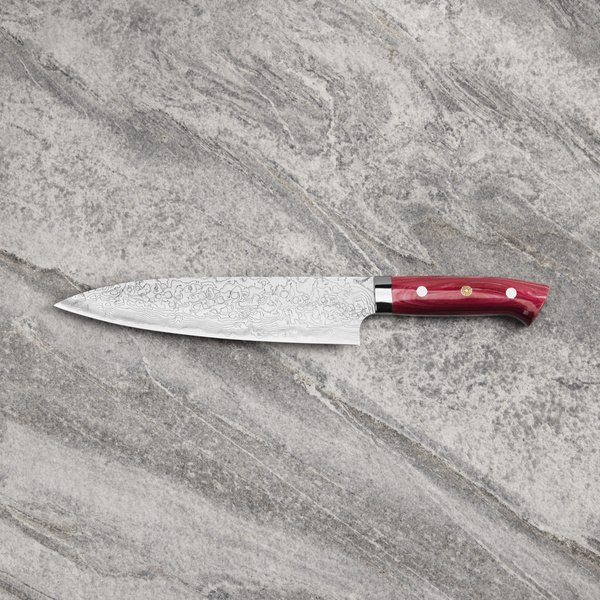 Takeshi Saji Red Turquoise  R2 Nóż Szefa kuchni 21 cm