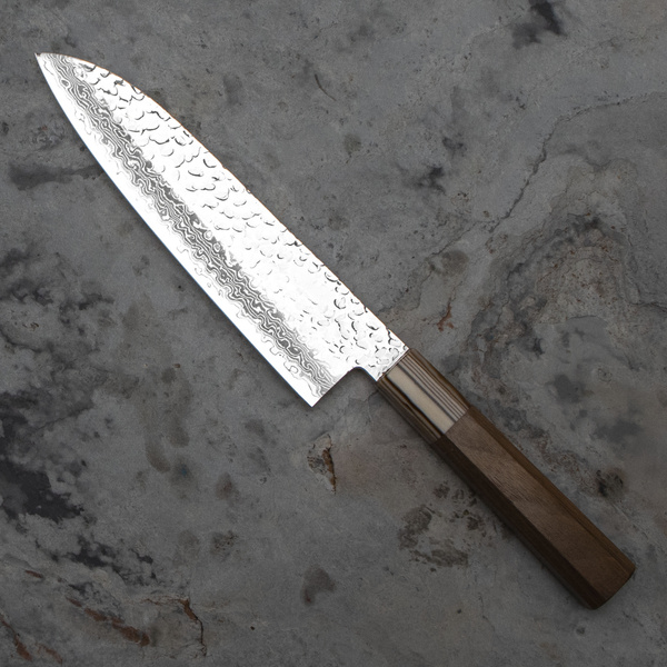 Kotetsu VG-10 Damascus Nóż Santoku 18 cm