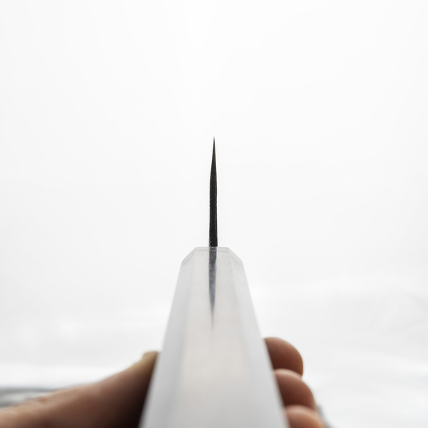 Hatsukokoro Kurogane Aogami#2/Iron Kurouchi Nóż Szefa kuchni 21 cm