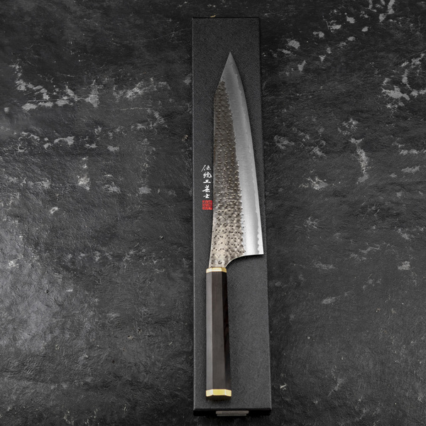 Yu Kurosaki Kokusen Brass Aogami Super/SS Nóż Szefa kuchni 24 cm