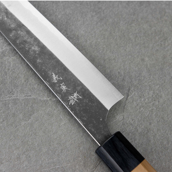 Yoshimi Kato Aogami Super Nóż Sujihiki 27 cm