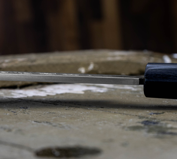 Hideo Kitaoka Nóż Shirogami Satin Yanagi 27 cm