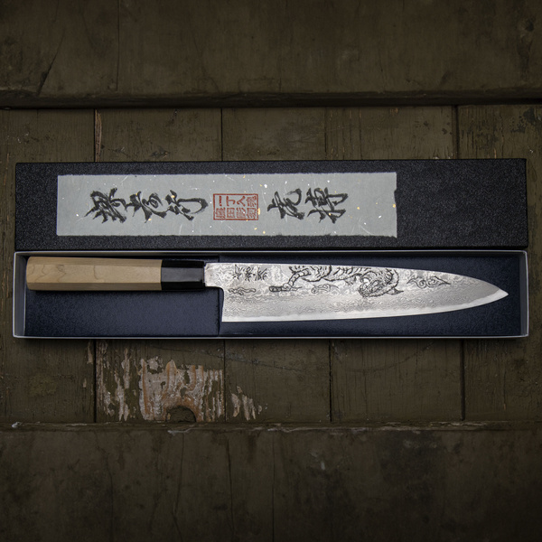 Sakai Takayuki Gallery Gin-3 Damascus Nóż Szefa kuchni 24 cm