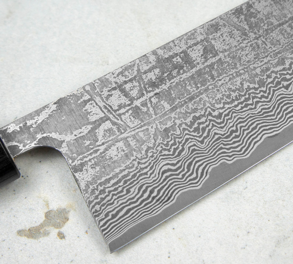 Shiro Kamo SG2 Damascus Nóż Szefa kuchni 24 cm