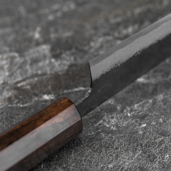 Hatsukokoro Sumi Aogami#2/Iron Kurouchi Nóż uniwersalny 12 cm