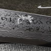 Yauji Aogami#2 Damascus Nóż Yanagiba 30 cm