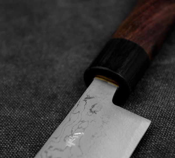 Kajiwara Damascus Aogami#2 Nóż Sujihiki 27 cm