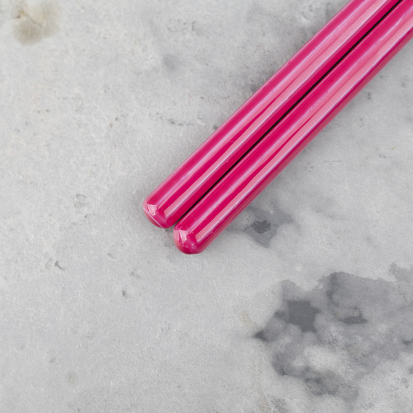 Japońskie Pałeczki do sushi Kawai - Isosukashi Botaniro Hot Pink