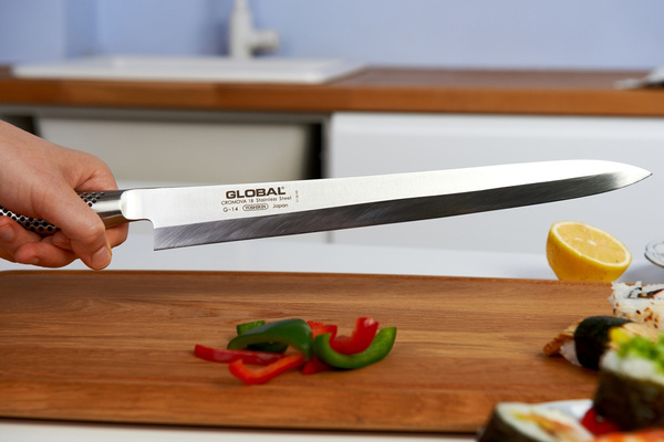 Nóż Yanagi Sashimi 30 cm (praworęczny) | Global G-14R