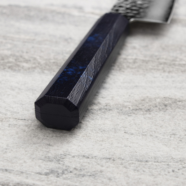 Sakai Takayuki Nanairo VG-10 Blue Nóż Santoku 17 cm