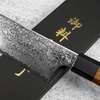 Yoshida Hamono ZA-18 Damascus Nóż Santoku 18 cm