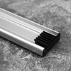 Bisbell lustrzana listwa magnetyczna czarna 45 cm