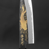 Sakai Takayuki Shirogami#2 Gold Carp Nóż Santoku 17 cm