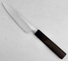 Hideo Kitaoka Shirogami Black Oktagon Nóż Kaisaki 12 cm