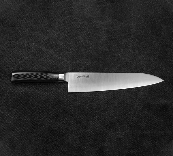 Tamahagane San Black VG-5 Nóż Szefa kuchni 24 cm