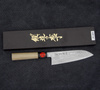 Shigeki Tanaka Aogami #2 Damascus Nóż Santoku 16,5 cm